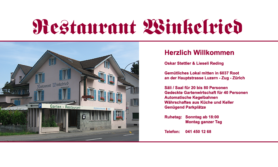 Restaurant Winkelried 